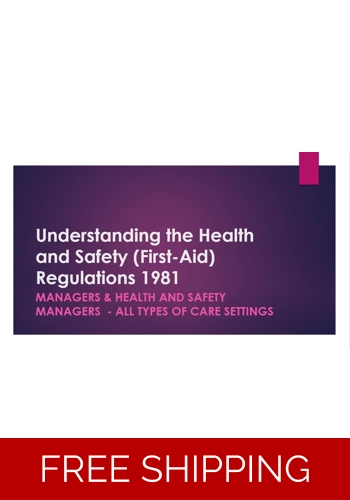 Health and Safety - First Aid Regulations - Managers of Care Settings